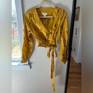 Turmeric Bumblebee Blouse